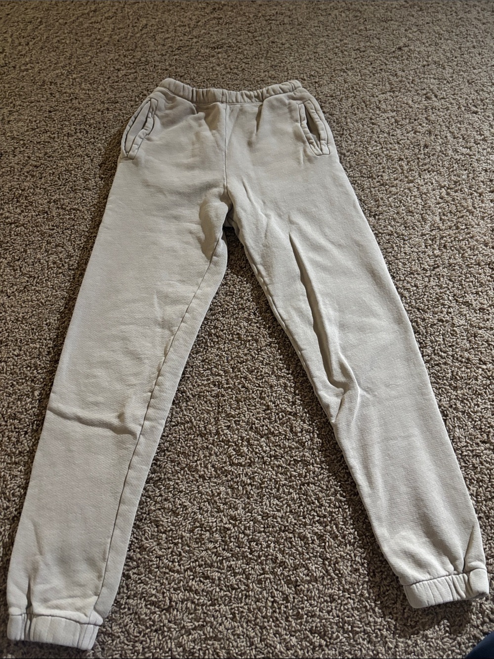 Joah Brown Cream Neutral Jogger Pants
